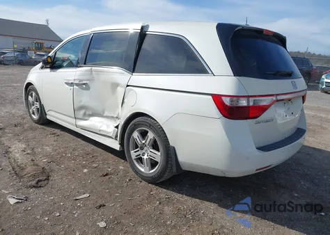 2013 Honda Odyssey Touring/Touring Elite из США, поврежденный, VIN 5FNRL5H96DB061472